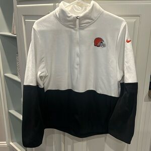Nike NFL Browns Quarter Zip Women’s Fleece